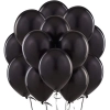 Balony dekoracja urodziny wesele ślub czarny 50x